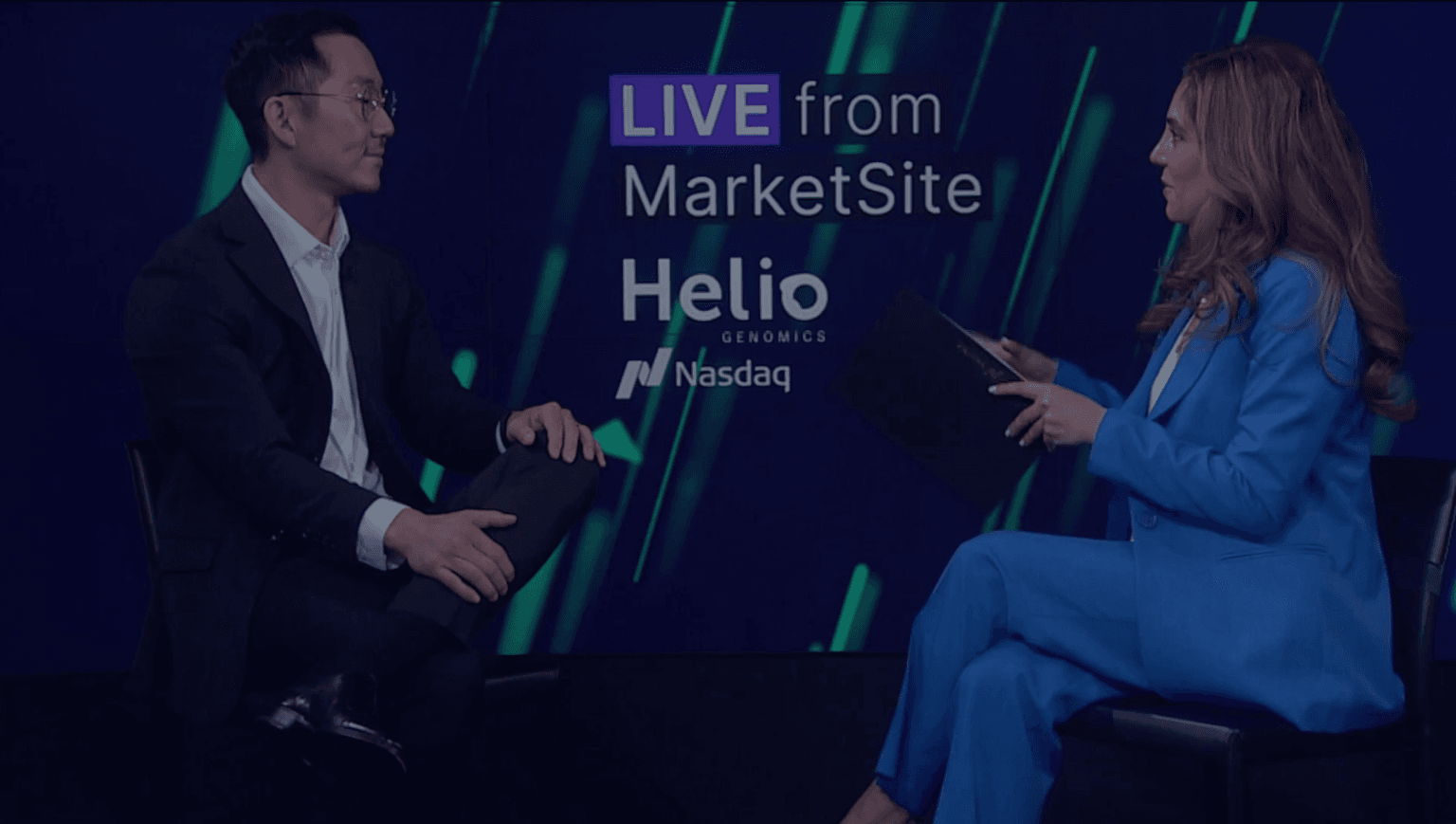 Thumbnail of interview - Justin Chen Li on Nasdaq Live From MarketSite