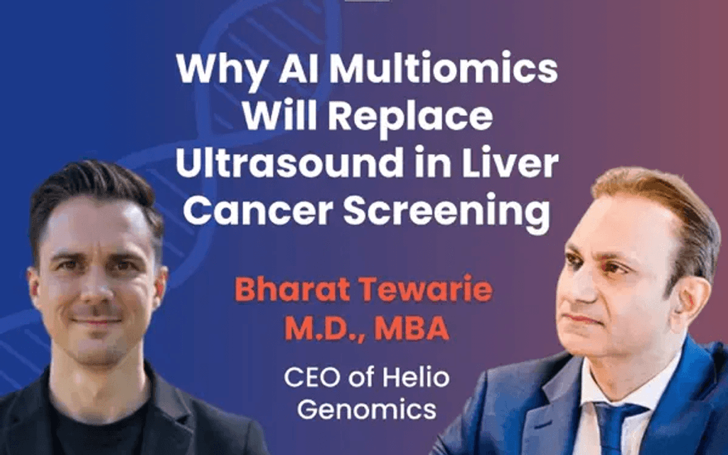 Diagnosing Dx podcast featuring Helio Genomics CEO Bharat Tewarie