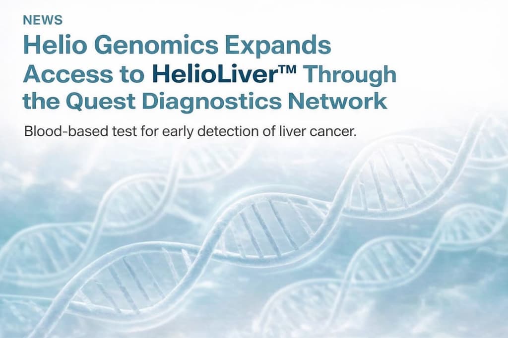 Helio Genomics expands access to HelioLiver through the Quest Diagnostics network