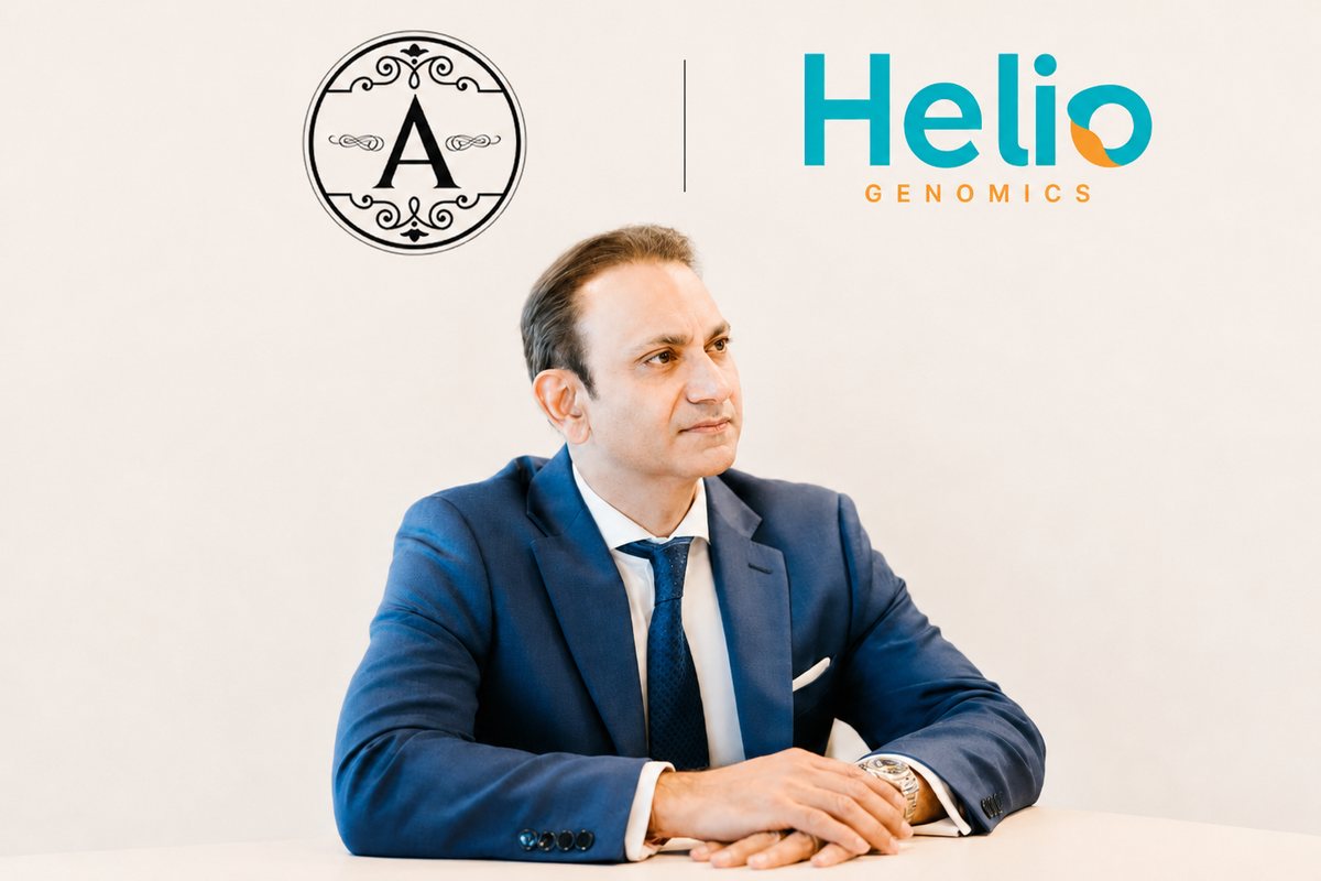 Dr. Bharat Tewarie, CEO of Helio Genomics, in an Authority Magazine interview feature
