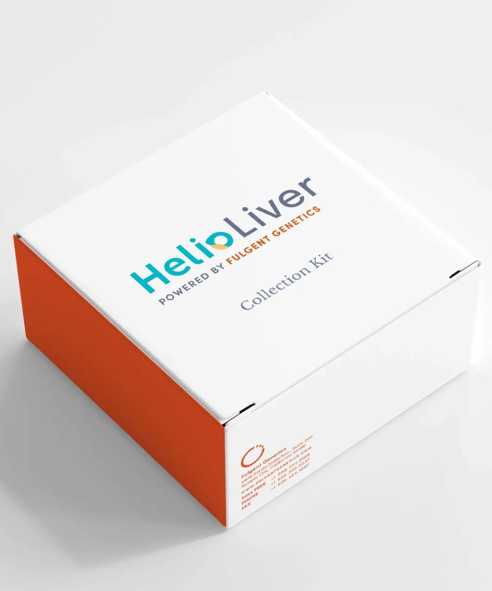 HelioLiver collection kit box