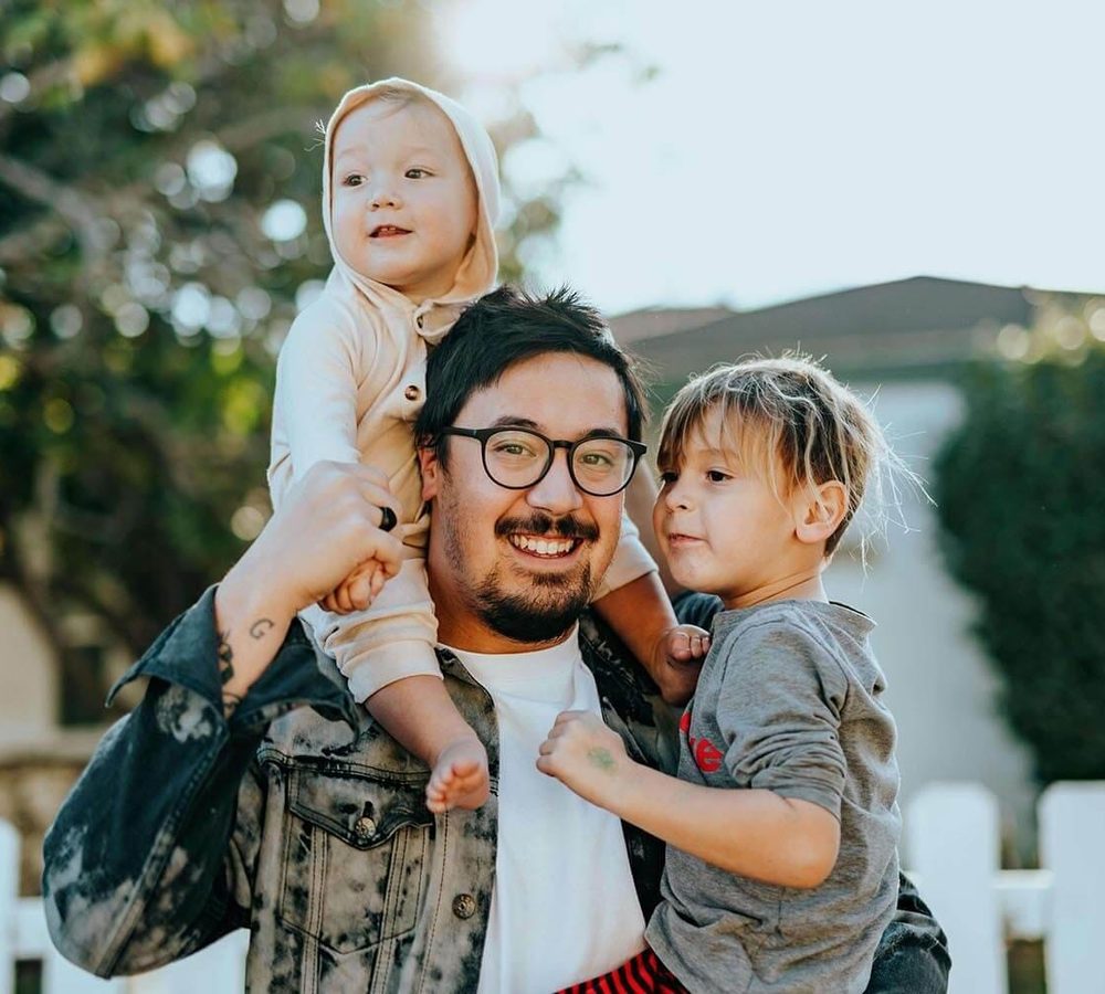 A family outdoors — the at-risk adults liver cancer surveillance is intended to protect