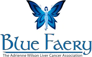Blue Faery — The Adrienne Wilson Liver Cancer Association logo